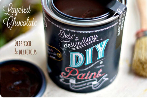 Layered Chocolate by DIY Paint