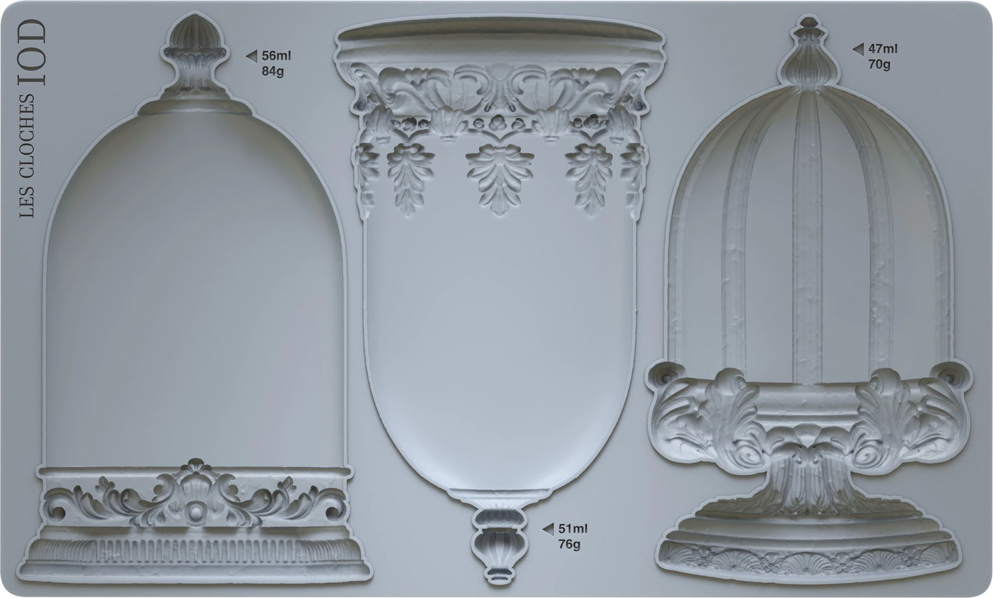 Les Cloches 6x10 Mould by IOD